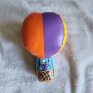Lakeshore Educational Hot Air Balloon vinyl plush retro RARE Toy
